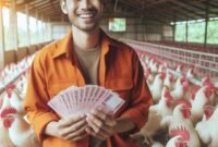 Peternak Ayam Broiler Merasa Puas dengan Hasil panennya